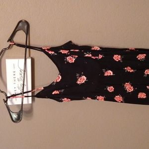 Pink rose dress